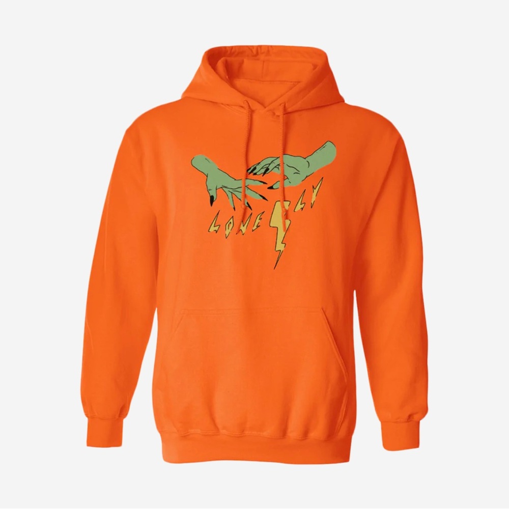 NWT Lonely Ghost Bolt Hoodie